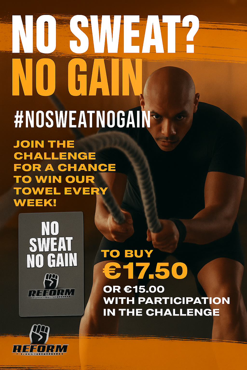 No Sweat No Gain